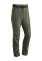 Maier Sports Nil, Herren Wanderhose, Wasserabweisende Outdoorhose für Trekking und Hiking, PFC-frei, mSTRETCH pro 4 & Dryprotec, Rollup-Funktion, Oliv, 60