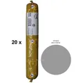 20 x Sikaflex Construction betongrau 1K Polyurethan Dichtstoff 600 ml Beutel