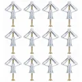 50 Stück Hohlraumdübel Butterfly Rigipsdübel Gipskartondübel Rigips Dübel mit Schrauben Trockenbau Spreizdübel m8 Plasterboard Fixings für Rigips Gipskarton Rigipsplatten Gipsfaserplatten Hohlwand