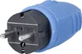 AS Schwabe 62401 Schutzkontaktstecker Gummi 230V Blau IP44