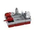 Klein Spielküche Bosch - Spüle mit Wasserfunktion und Kochfeld Kunststoff