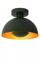 Deckenleuchte Metall Küche Grün Ø25 cm E27 Industrial Deckenlampe rund