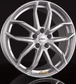 Rial Lucca diamant-schwarz frontpoliert 6.5x17 ET45 - LK4/100 ML63.3 Alufelge schwarz
