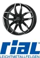 Rial Lucca 6,5X17 4/100 ET45 Diamant-Schwarz Frontpoliert