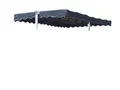 Ersatzdach Standmarkise Dubai Markise Grau 375 x 225 cm
