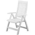 KETTLER Roma Klappstuhl, weiß, Kunststoff, 68 x 62 x 108 cm, 01438-000