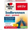 Doppelherz Sodbrennen akut+protect Kautabletten 40 St