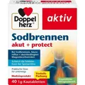 DOPPELHERZ Sodbrennen akut+protect Kautabletten 40 ST