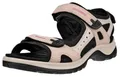 ECCO Sandale Yucatan Leder rosa/beige Damen, Größe Euro (US): 37