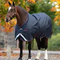Horseware Ireland Outdoordecke 0g Amigo Bravo 12 XL Original Turn Out Lite Regendecke Navy/Navy & Red 125 (5'9) - Navy/Rot