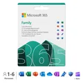 Microsoft 365 Family WIN/MAC Subscript. 1 Lic. 1Y NEU