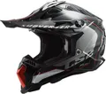 LS2 MX700 Subverter Evo II Arched Motocross Helm, Notfallsystem-Polsterung (EQRS)