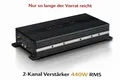 Emphaser EA-S2 2-Kanal Verstärker Class A/B 440W RMS Ausverkauf!