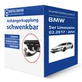 Oris Anhängerkupplung schwenkbar für BMW 5er Limousine Typ G30 AHK