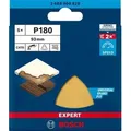 Bosch Professional Expert C470 Schleifpapier für Deltaschleifer, 93 mm, G 180, 5 Stück (2608900828)