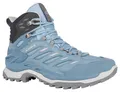 Lowa Wanderschuhe Innovo Mid GTX (All-Terrain, Veloursleder, wasserdicht) eisblau/hellblau Damen, Größe Euro (US): 42,5 (10,5)