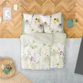 Estella Impulse Mako-Satin Kissenbezug einzeln Meadow Farbe grün-530 Größe 40 x 80 cm