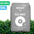 BioBizz All-Mix 50L Erde Vorgedüngt Substrat Perlite-Mix für Growbox Grow Erde