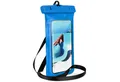 ONEFLOW Handyhülle für Huawei Y6 (2019) Wasserdichte Tasche BeachBag Blau 6,09 Zoll, Hülle mit Touch Kamera Fenster IPX8 Unterwasser-Tasche zum Schwimmen