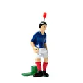 TIPP-KICK Star-Kicker Frankreich I Original Spieler für Groß & Klein I Spielspaß mit der Fußball-Figur Spiel I Zubehör I Trikot Blau