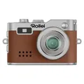 Rollei Compactline 12066, 2 MP, 1920 x 1080 Pixel, 1/4", Full HD, 18 g, Braun - Braun