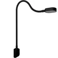kalb Ilios LED-Bettleuchte Mit USB-C Wand- und Winkelmontage Flexibler Arm Dimmbar 1er Set Schwarz