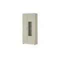 Vitrine  Vitro Neo , beige , Maße (cm): B: 90 H: 197 T: 40.0