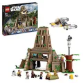 LEGO 75365 Star Wars: Eine Neue Hoffnung Rebellenbasis auf Yavin 4 mit 10 Minifiguren, darunter Luke Skywalker, Prinzessin Leia, Chewbacca, Plus 2 Droidenfiguren, Y-Wing Starfighter und Kommandoraum