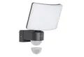 Oktaplex lighting LED Außen-Wandleuchte Cali Außenstrahler mit Bewegungsmelder IP65 10m / 240 Grad, PIR-Sensor, dreh- und schwenkbar, inklusive Leuchtmittel, warmweiß, 3000K 2200lm LED Strahler 30W anthrazit