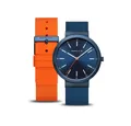 Bering Quarzuhr Bering Classic blau glänzend 10141-397 10141-397, Hochwertiges Produkt mit zeitlosem Design, sorgfältiger Verarbeitung