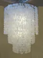 Muschellampe Muschelleuchte 100 cm hoch - 80 cm breit -