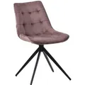 CLP Drehstuhl, Braun, Textil, 48x82x56 cm, Arbeitszimmer, Bürostühle, Drehstühle