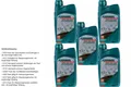5x ADDINOL SUPER LIGHT 0540 Motoröl 5W-40 MB 229.5/226.5 VW 502 00/505 00 1 L