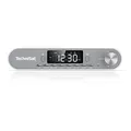 TechniSat KitchenRadio UKW-Unterbau Küchenradio mit Bluetooth, 5 Watt silber/weiß