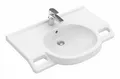 Villeroy & Boch ViCare Waschbecken barrierefrei mit 1 Hahnloch mit... 41208001
