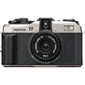 Pentax 17, Kompakt-Filmkamera, 35 mm, 50 - 3200, 25 mm, 3/3, Elektronisch - Schwarz/Silber
