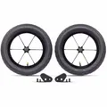 PUKY Next 14” Wheel-Set Black | 2X Luftreifen 14 Zoll | Für Kinderlaufrad ab 2-6