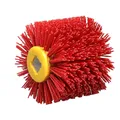 Schleifbürste 120mm Nylon Aluminiumoxid Polierbürste zum Holz Schleifen
