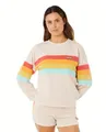 Rip Curl Damen Surf Revival Relaxed Pullover Crew Sweatshirt, Oatmeal 261, Mittel