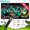 Hisense 50 Zoll Mini LED Quantum Dot Colour Fernseher 4K UHD Smart TV HDR Dolby