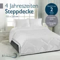 Sommerdecke 4 Jahreszeiten Winter Bettdecke Steppbett Decke 155x220 Mono135x200