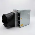 Shortfiat Intake-Lüfterabdeckung für Antminer S21+ S21 Pro S21 XP S23 ASIC Miner mit 2x140mm Lüftern – Adapter für externen Inline-Ventilator – inkl. Montagematerial (8 Zoll – 200mm)