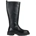 Geox GEOX D04HRC Iridea, Stiefel, Schwarz, Damen Stiefel schwarz 41 EU