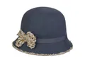 Lierys Filzhut (1-St) Wollfilzhut mit Ripsband, Made in Italy