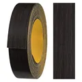 haggiy Melaminkanten-Band selbstklebend 18mm x 5m I Sicherer Halt ohne Bügeln durch Acrylkleber I Kantenumleimer, Furnier für Regalbretter/Holzplatten (Wenge)