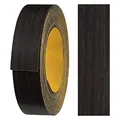 haggiy Melaminkanten-Band selbstklebend 18mm x 5m I Kantenband I Möbelkantenband I Sicherer Halt ohne Bügeln I Kantenumleimer I Furnier für Regalbretter/Holzplatten (Wenge)