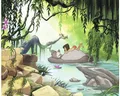 Fototapete Papier 8-4106 Disney Edition 4 Jungle book swimming Baloo 8-tlg. 368