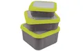 Fox Matrix Bait Box 2,2pt 1,25l grey/lime mit Löcher