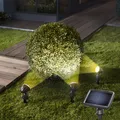 esotec Solarstrahler 3er Set Trio Professional Lichtfarbe 3500K outdoor 102540