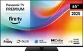 Panasonic TV-65W85BEZ sw LED-TVFire TV - 164 cm - 65", 165,1 cm (65"), 3840 x 2160 Pixel, QLED, Smart-TV, WLAN, Schwarz"